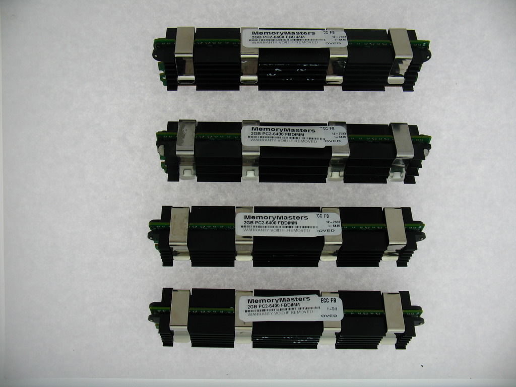 DDR2 800MHz FBDIMM Apple Mac Pro 8 Core 3.0 4GB 2x2GB