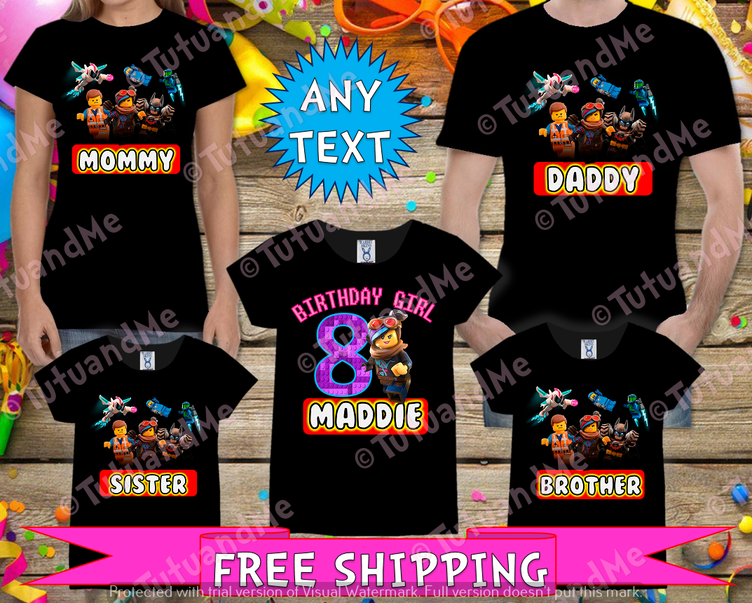 lego movie 2 shirts