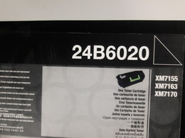 Genuine Lexmark 24B6020 toner for XM7163 XM7170 - $189.99