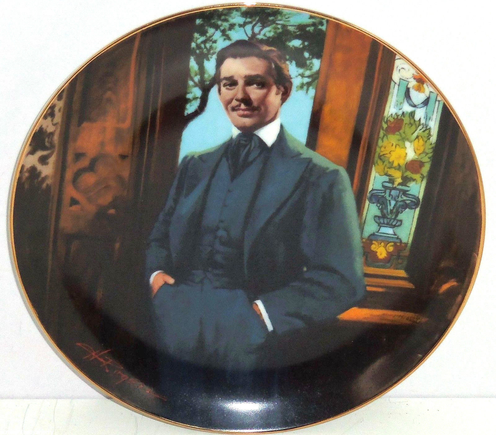 Gone with the Wind Collectors Plate Frankly My Dear Bradford Exchange Vintage - $49.95
