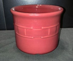 Longaberger Woven Traditions One Pint Crock Paprika  Made in USA  Retired - $14.01