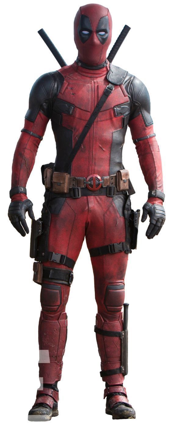 Deadpool Black Red Real Leather Suit Jacket Pants For Both Costum ...