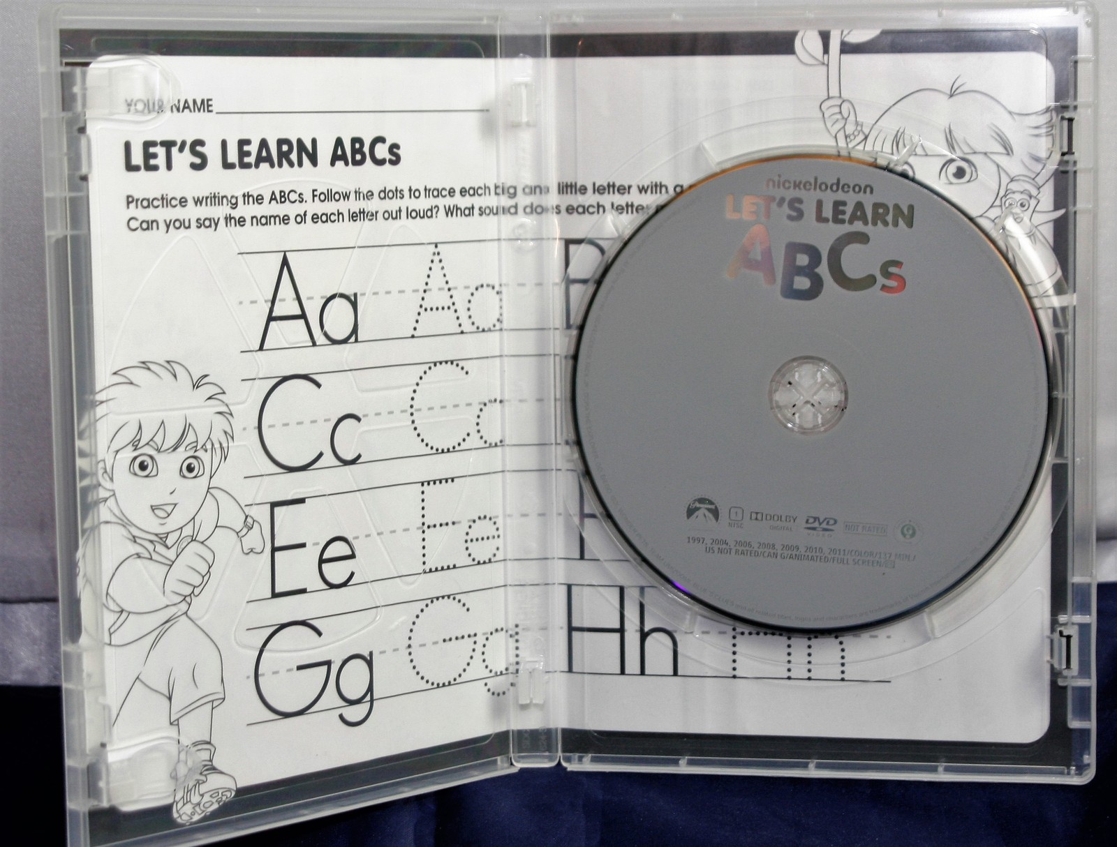 Nickelodeon Let S Learn Abc Dvd And 19 Similar Items