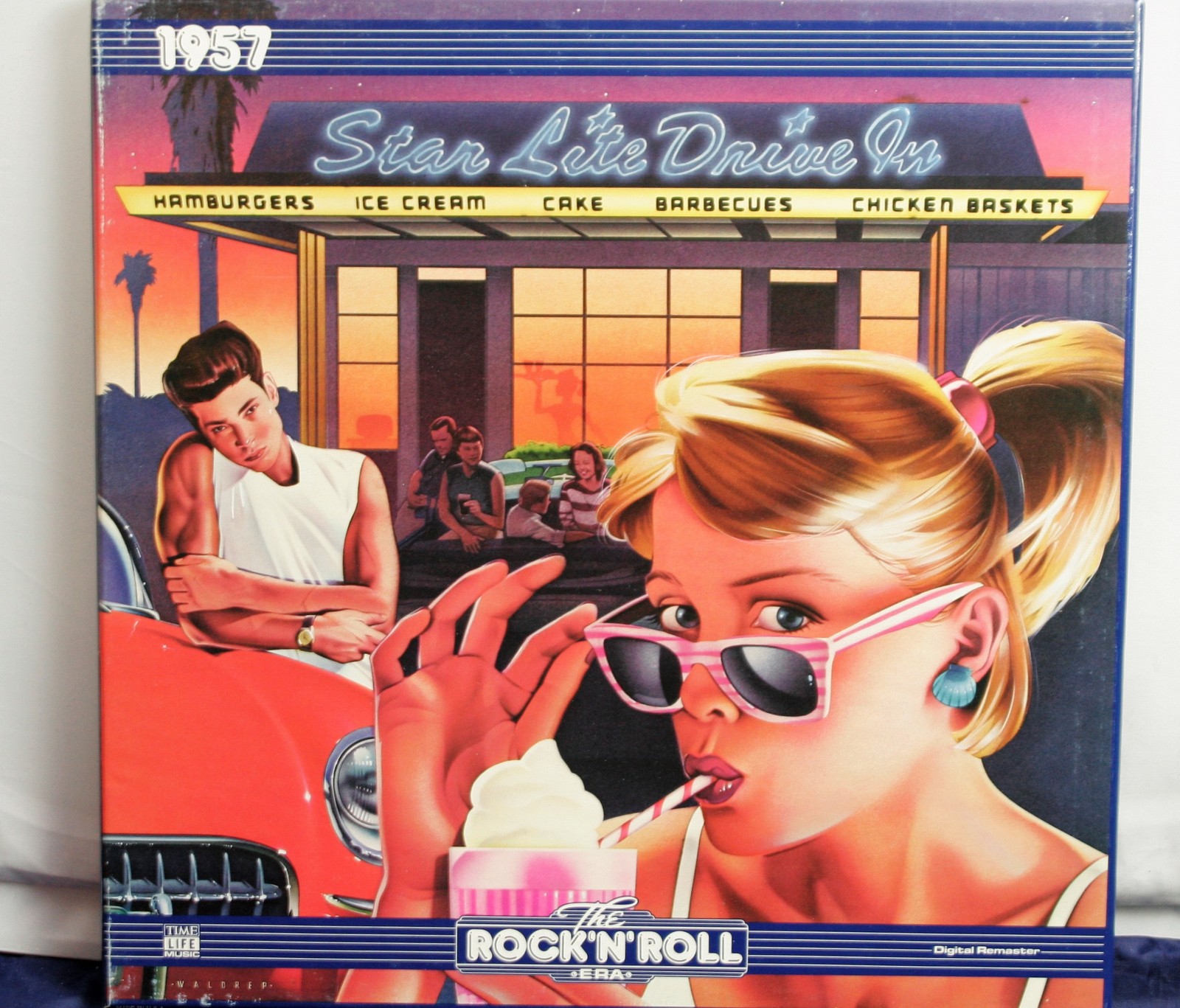 1957 The Rock N Roll Era Star Lite Drive In Time Life Music Lp Box Set Lp Vinyl Records