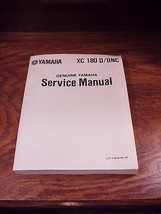 Yamaha XC 180D 180DNC Motorcycle Supplement Service Manual, used  - $13.95