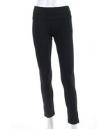 Lululemon Womens Cropped Athletic Pullover Mid Rise Leggings Black wide ... - $50.00