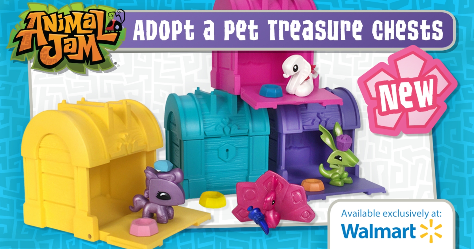 adopt a pet treasure chests jazwares toy