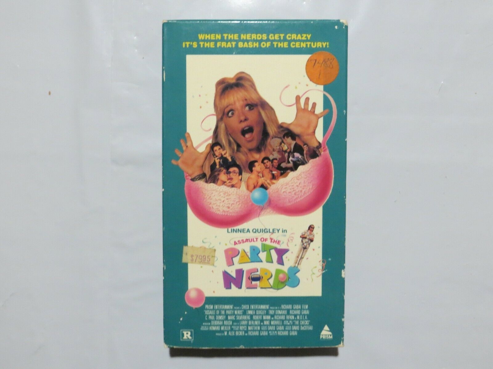 Assault Of The Party Nerds Vhs Rare Sexy Comedy Linnea Quigley Prism Rare X2 Vhs Tapes