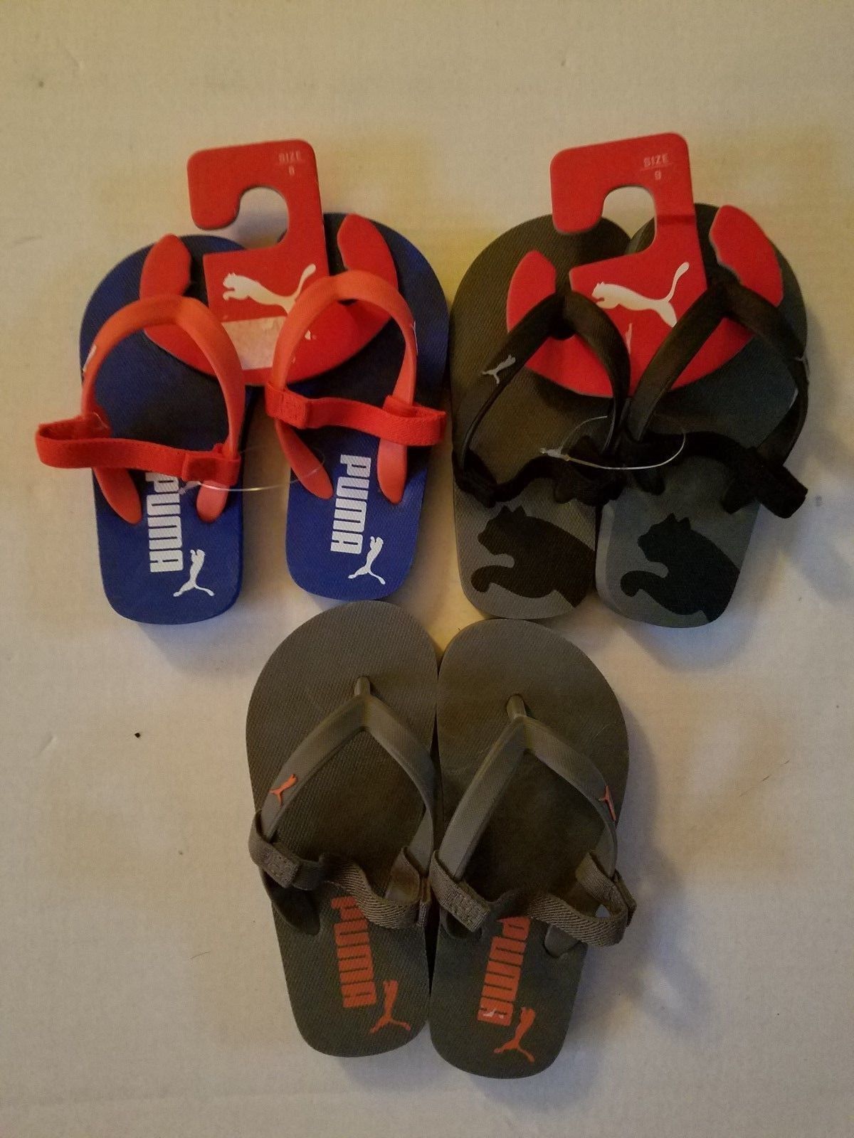 puma sandals size 8