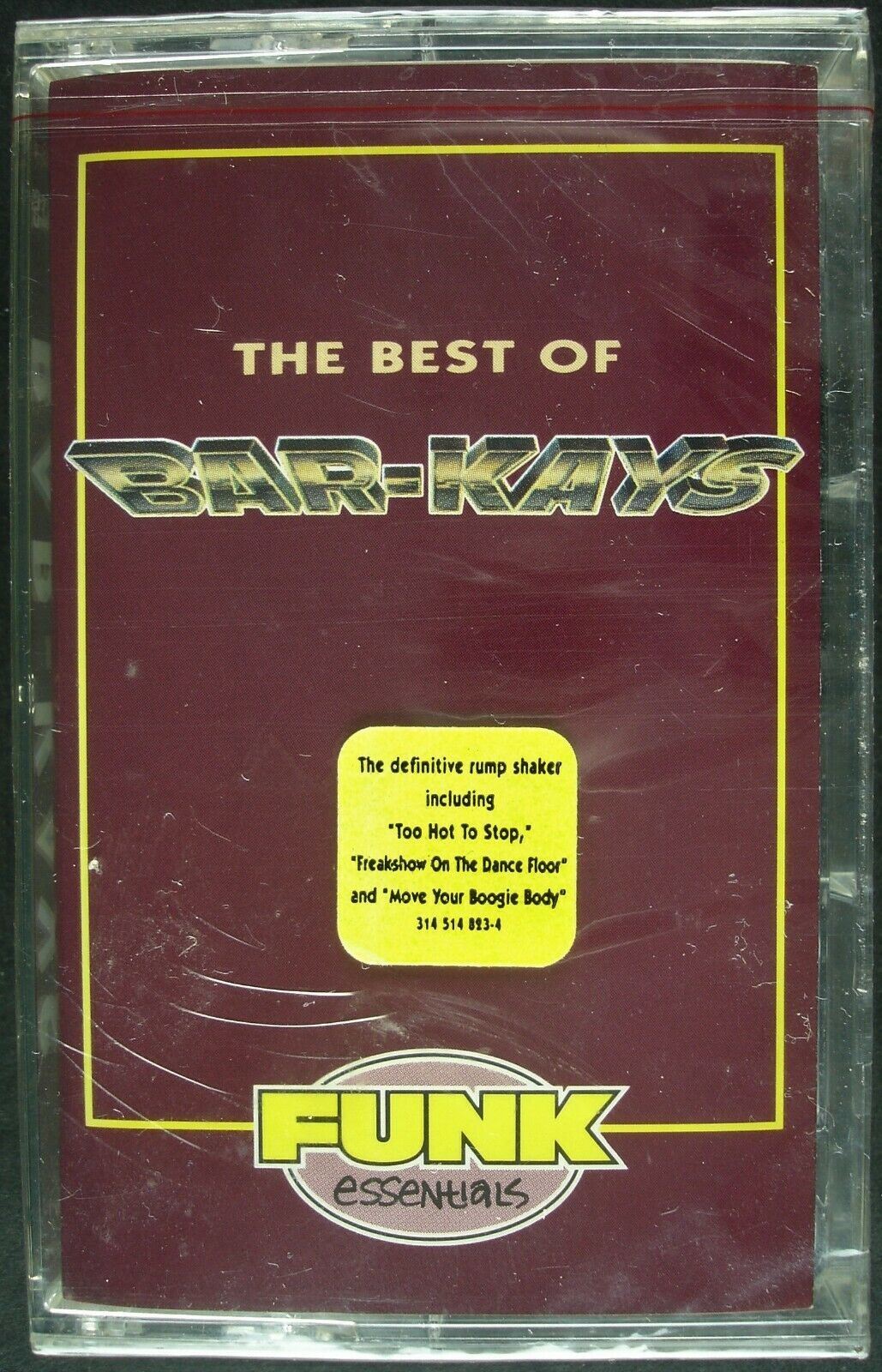 BARKAYS "BEST OF THE BARKAYS" 1993 CASSETTE TAPE *SEALED* R&B *FREE