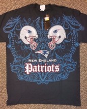 New England Patriots Face Off T Shirt Nfl Licensed Apparel - $24.74+