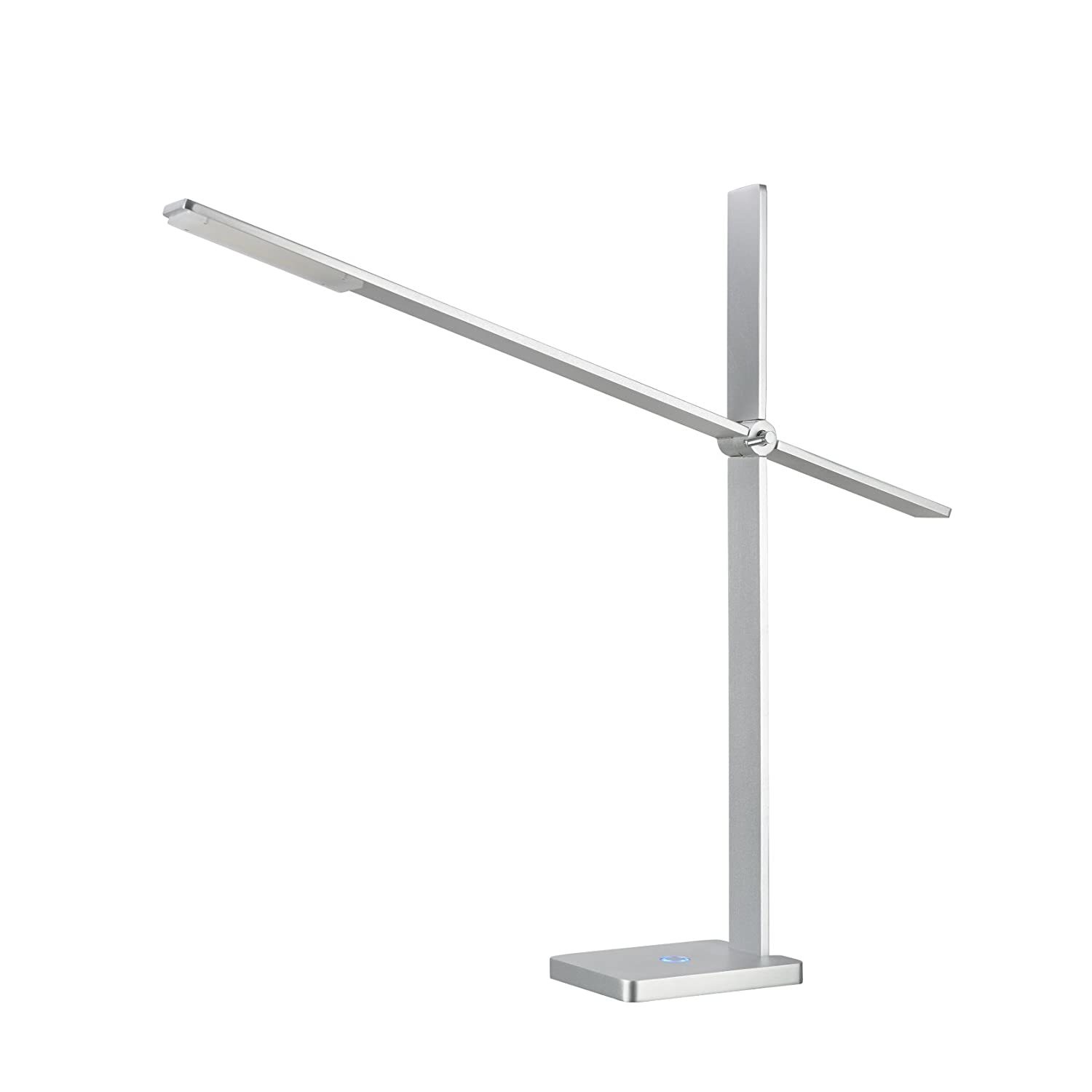 40056, Dimmable Desk Lamp, 7W Rary Design In Anodized Aluminum, 22 1/4 High