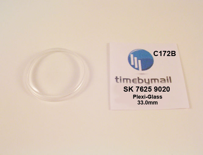 Primary image for Watch Crystal For SEIKO 7625 9020 SPORTSMATIC Plexi-Glass New Spare Part C172B