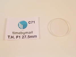 FOR TAG HEUER FITS F1 980020 REPLACE WATCH GLASS CRYSTAL 27.5MM C71 - $18.79