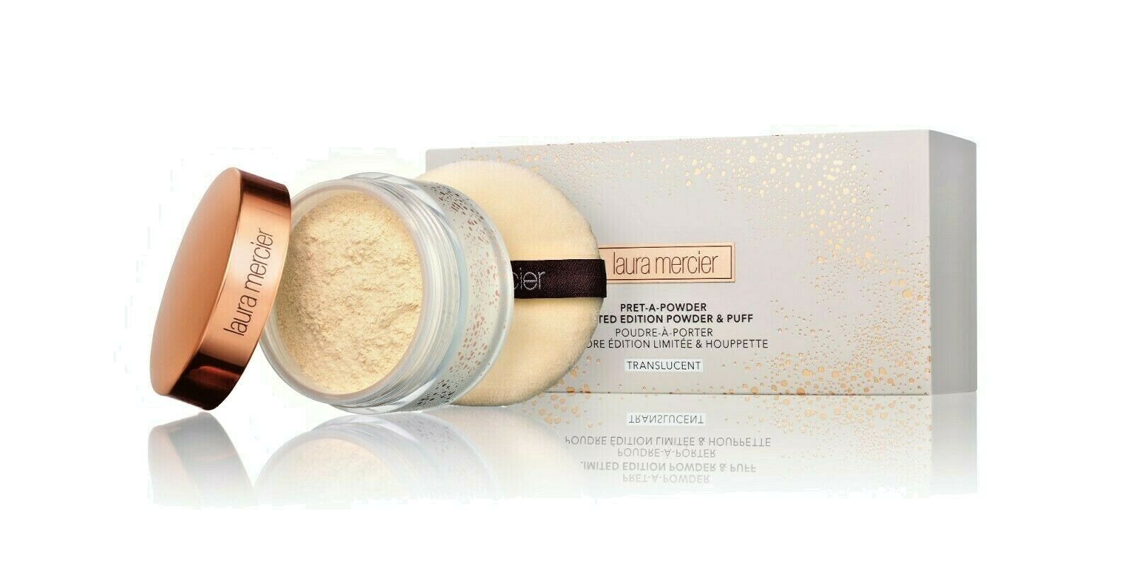 Primary image for Laura Mercier - Limited Edittion Powder & Puff  Translucent   Brand New in Box !