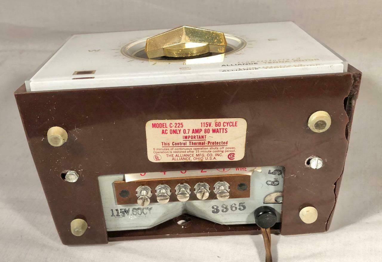 VINTAGE ALLIANCE TRANSISTORIZED TENNA ROTOR ANTENNA ROTATING CONTROLLER