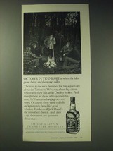 1989 Jack Daniel's Whiskey Ad - October in Tennessee is when the hills grow  - $14.99
