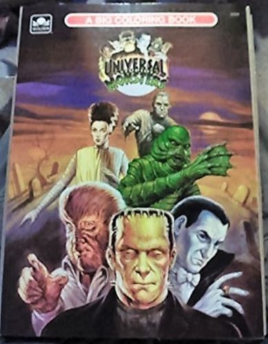 universal monsters little golden book