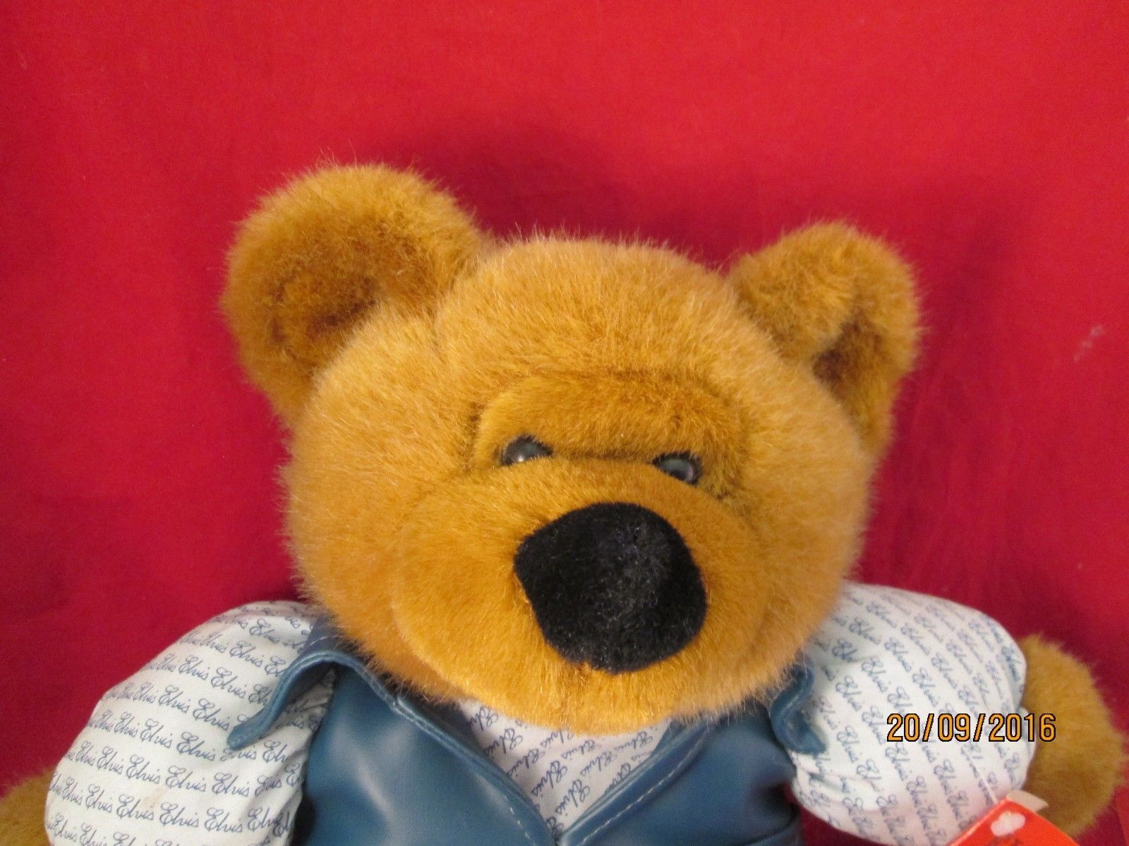 elvis stuffed teddy bear