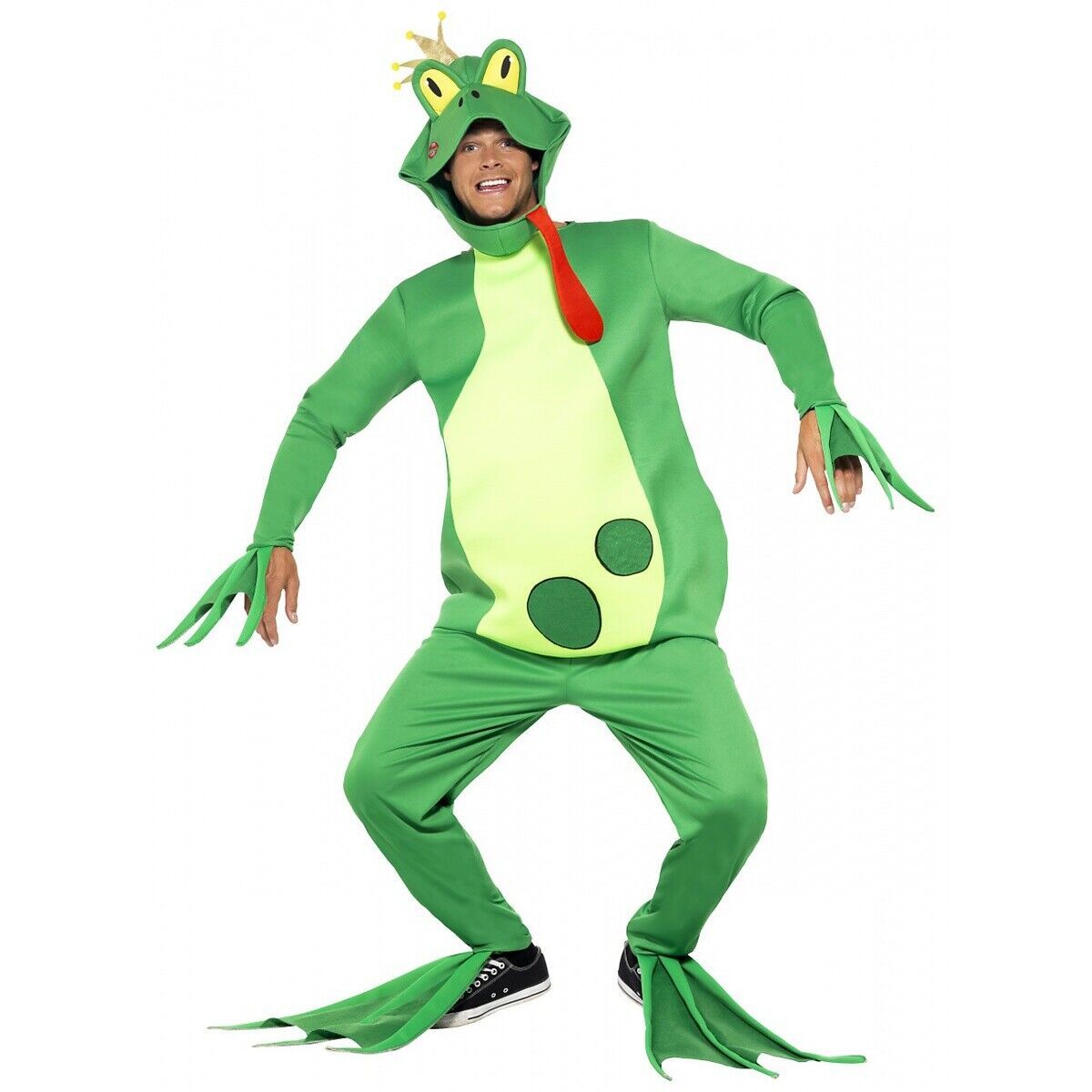 Frog Prince Costume Adult Funny Halloween Fancy Dress