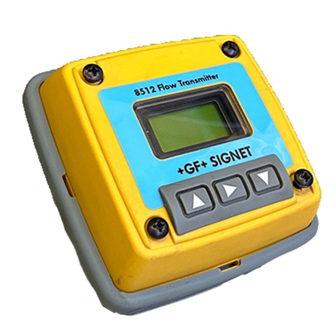 GF SIGNET 3 8512 38512 8512 FLOW TRANSMITTER 3 BUTTON INTERFACE 3