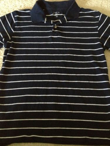 old navy black polo shirt