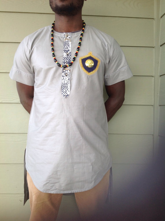 Men's Short Sleeve African Shirt African Clothing Men's Fashion Wear
