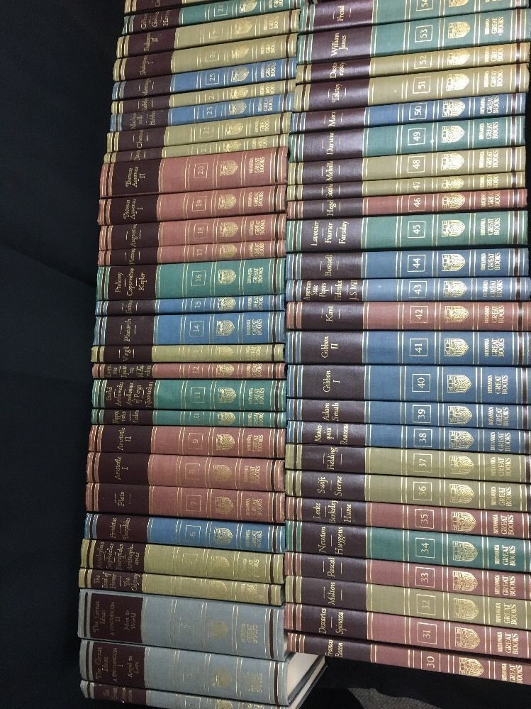 Britannica Great Books of the Western World 1952 Complete Set w ...