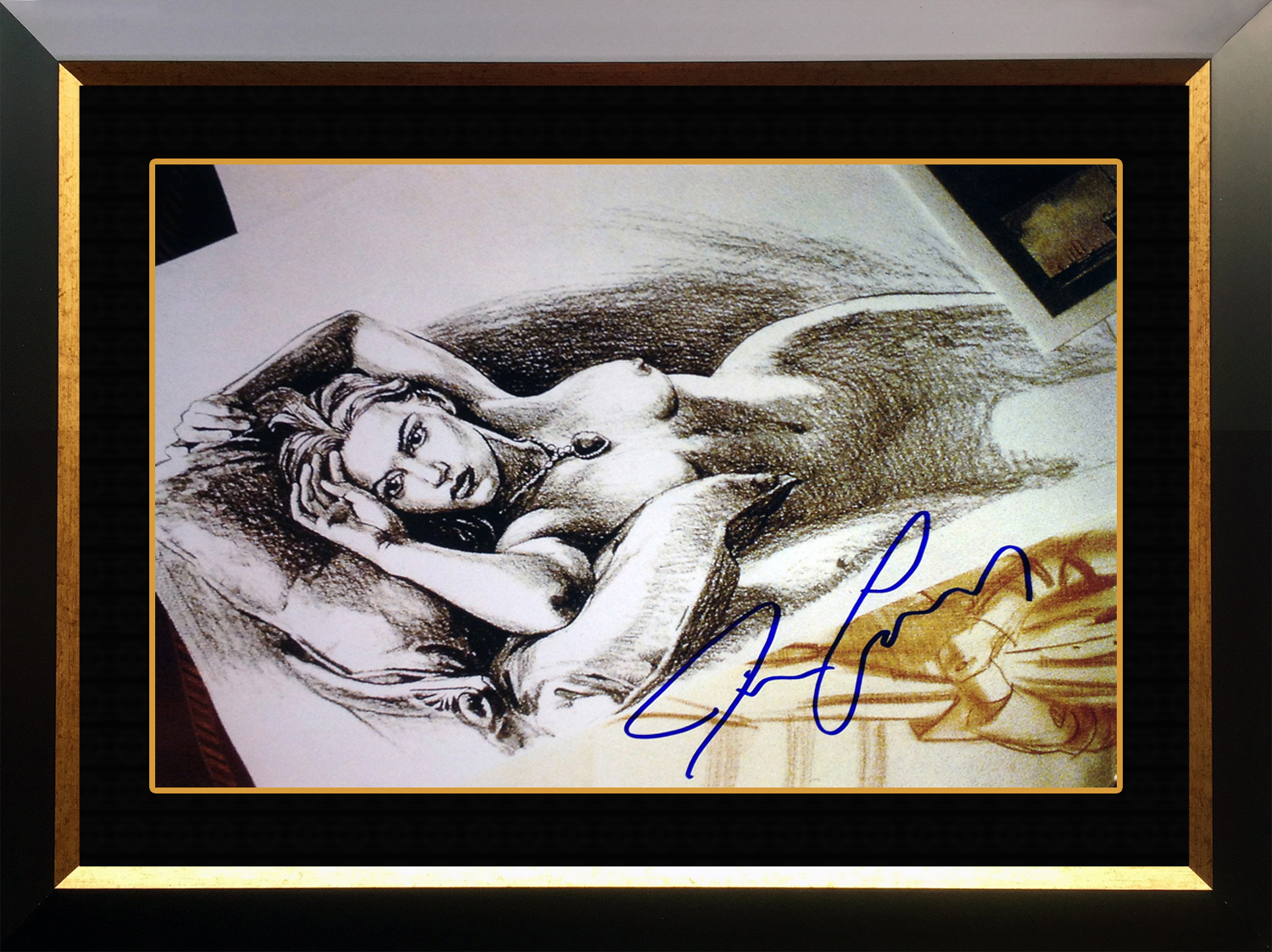 Titanic "Jack's Drawing", Facsimile Signed by James Cameron 