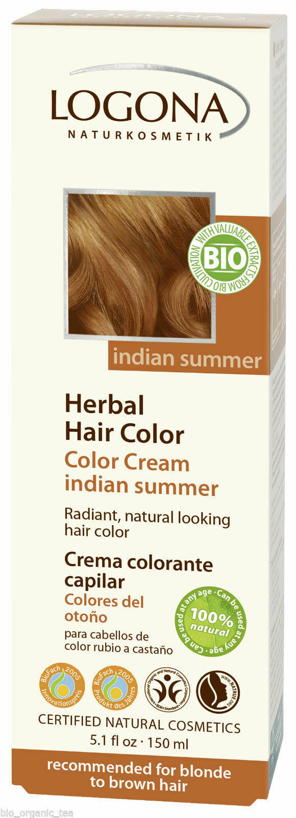 Logona Herbal Hair Color Chart