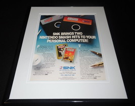 Iron Tank Lee Trevino Golf 1989 NES Nintendo 11x14 Framed ORIGINAL Advertisement