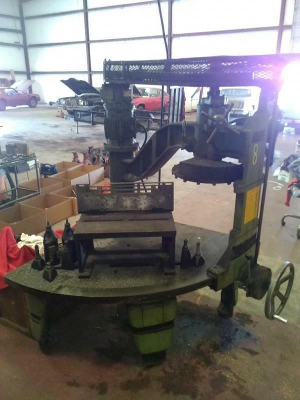 Storm Vulcan 85B Head & Block Resurface Milling Machine Rottler Winona