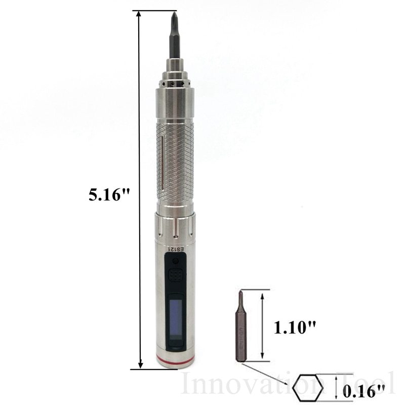 ES121 Mini Precision Electric Screwdriver Cordless Liion Battery