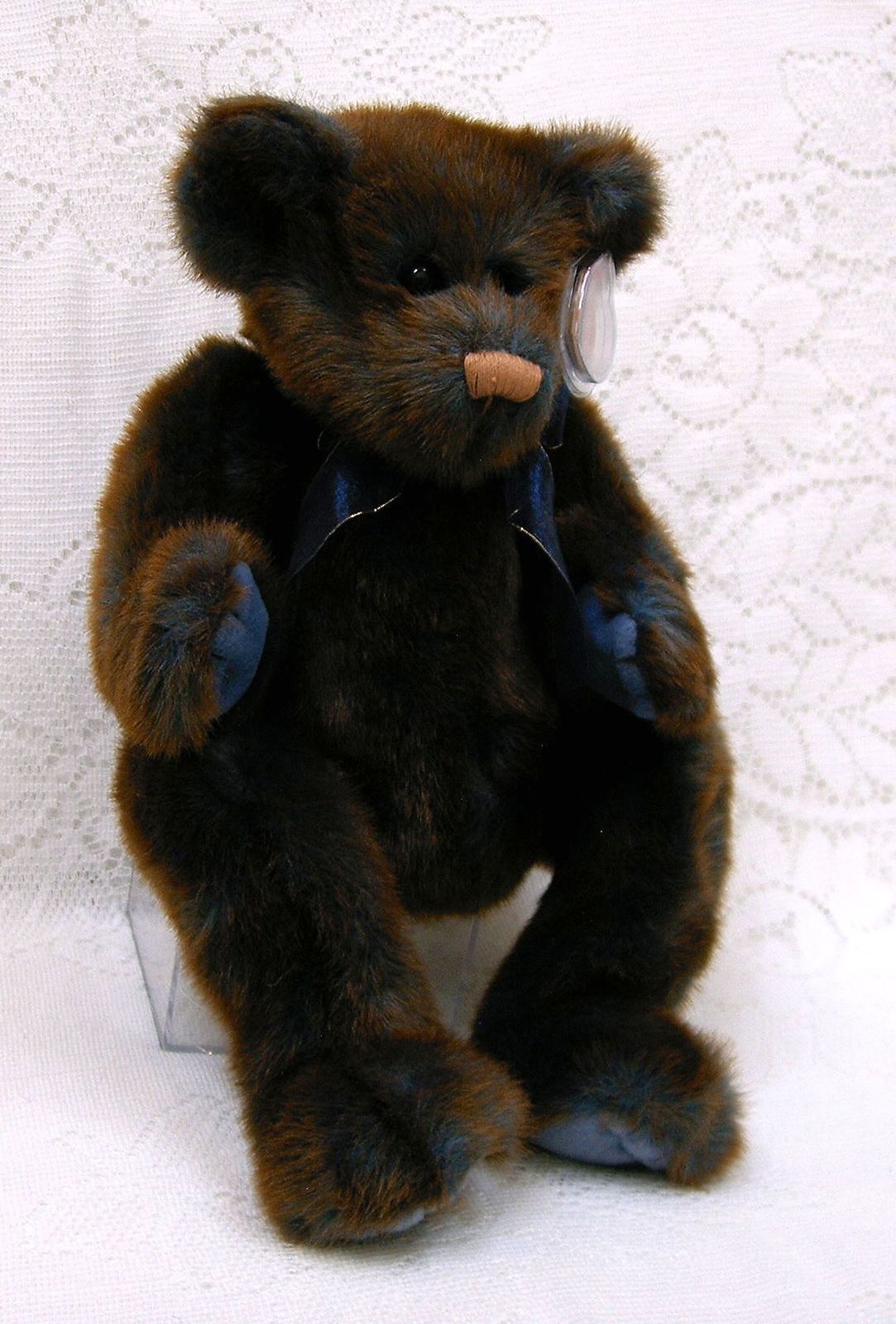 ty brown bear stuffed animal