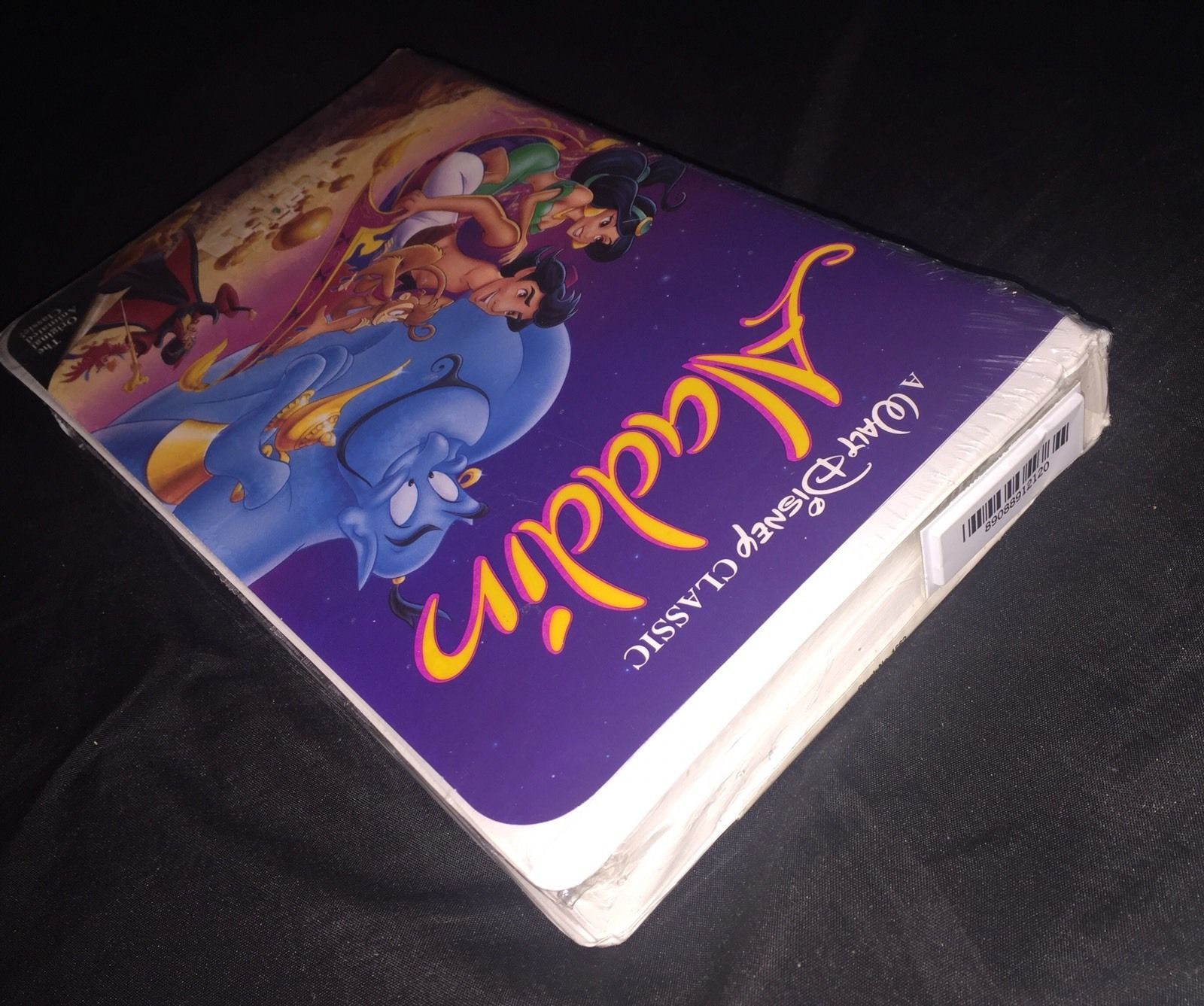 RARE Aladdin (VHS 1993) Walt Disney's Black Diamond Classic SHRINKWRAP ...