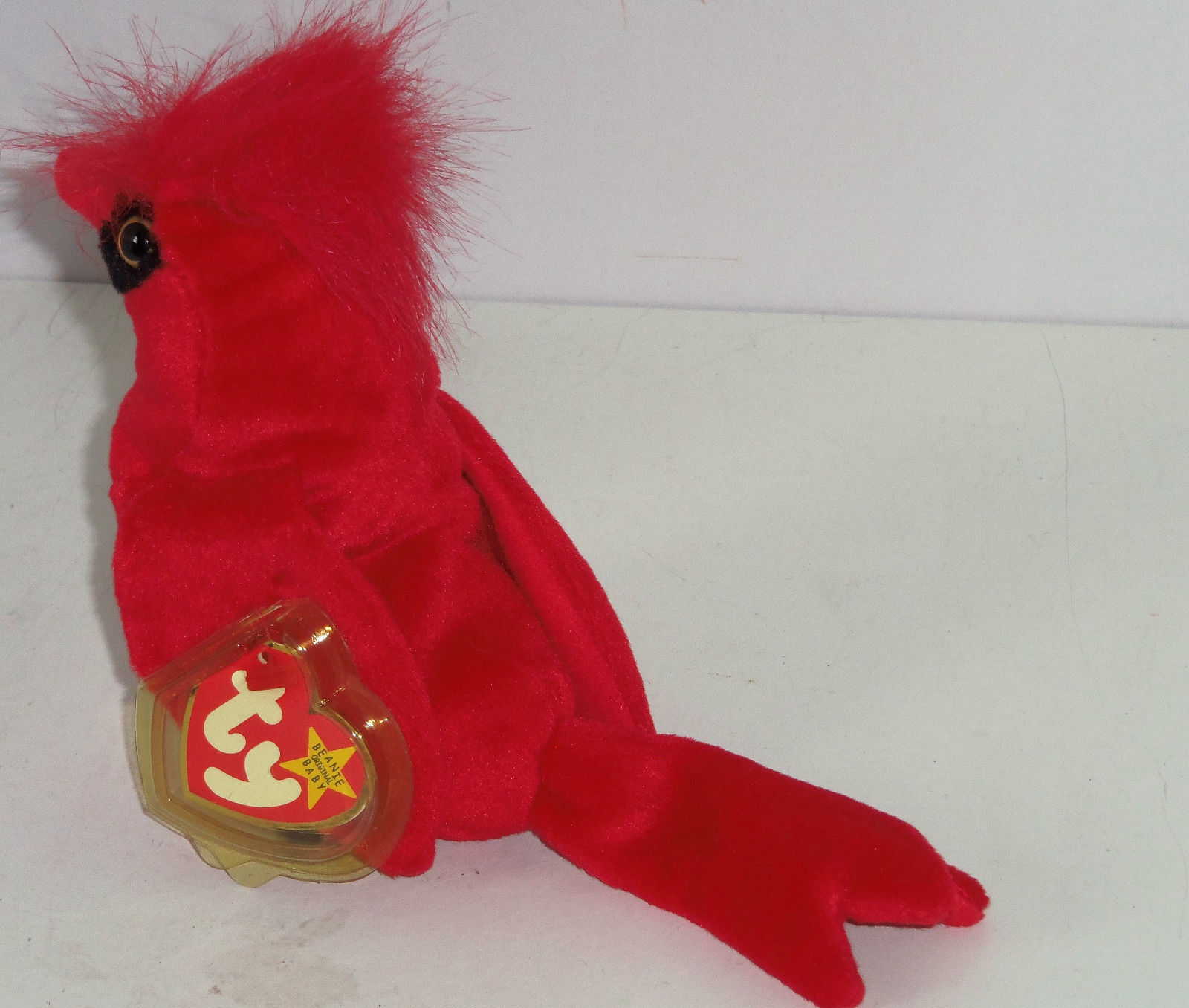 Mac Cardinal Ty Beanie Baby Babies Bird 1999 Retired - Retired