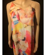 H&amp;M Women Dress Floral light  flowy lined  maxi multicolor sleeveless  S... - $11.09