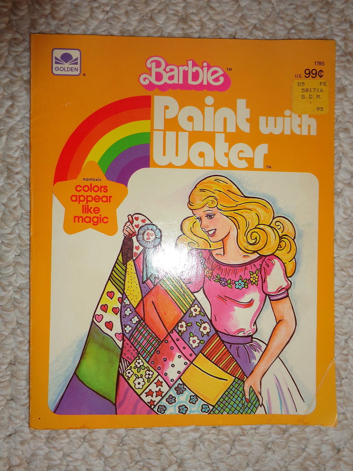 barbie paint set