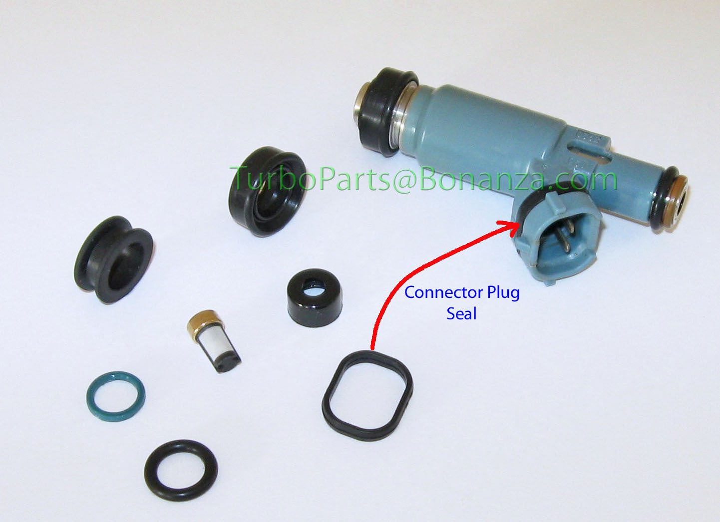 Denso Top Feed Fuel Injector Repair Seal ORing kit for Subaru Mazda