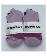 2x Bombas Tri-Block Ankle Socks Mauve/Berry Size Medium New with tags - $19.80
