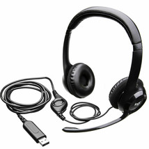 Logitech - H390 - USB Headset with Noise Cancelling Microphone - $49.45