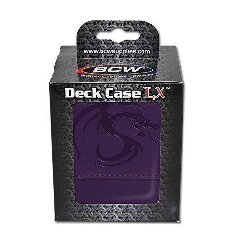 BCW 1-DCLX-Pur Deck Case LX, Purple