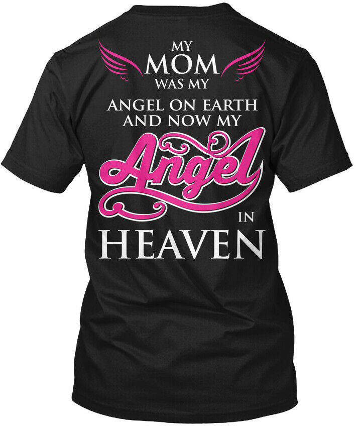 My Mom Is Angel In Heaven Hanes Tagless Tee T-Shirt - Shirts