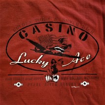 Pearl River/Golden Moon/Silver Star Casino - Lucky Ace Long Sleeve T-Shirt - L - $9.40