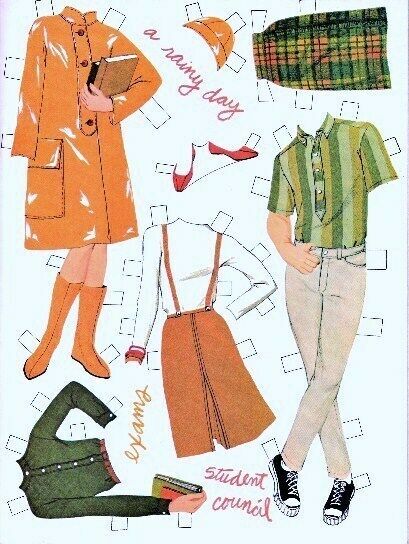 Details about   vintage 1963 Summer fun cut-out doll book 
