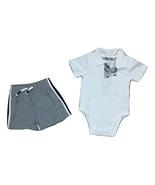 Garanimals Baby Boys 2pc Bodysuit and Shorts Set (White Polo Gray, 24 Mo... - $16.70
