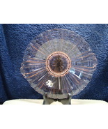 Pink Depression Glass footed candy dish. - $25.00