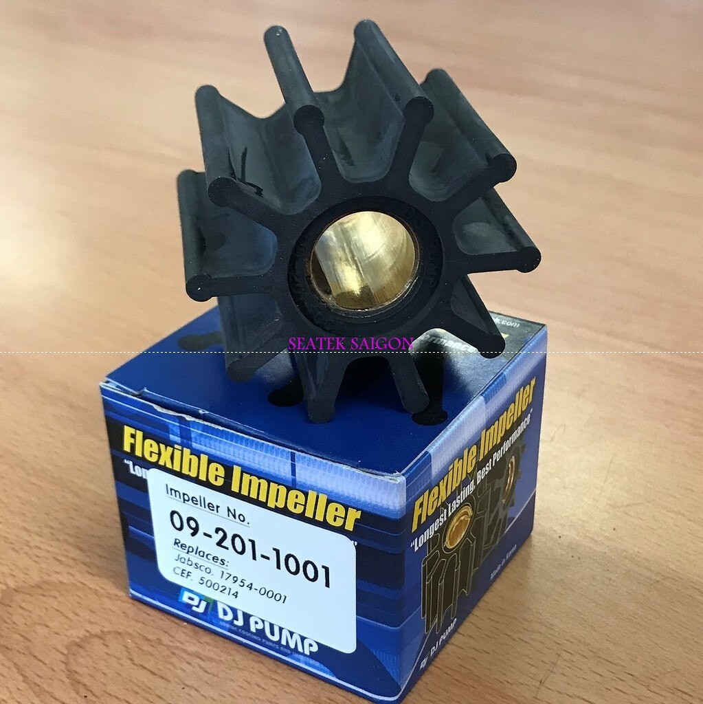 Sea water pump Impeller DJ 092011001 for Jabsco 179540001, Sierra 18