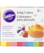 Icing Colors .5oz 8/Pkg-Assorted Colors - $15.80