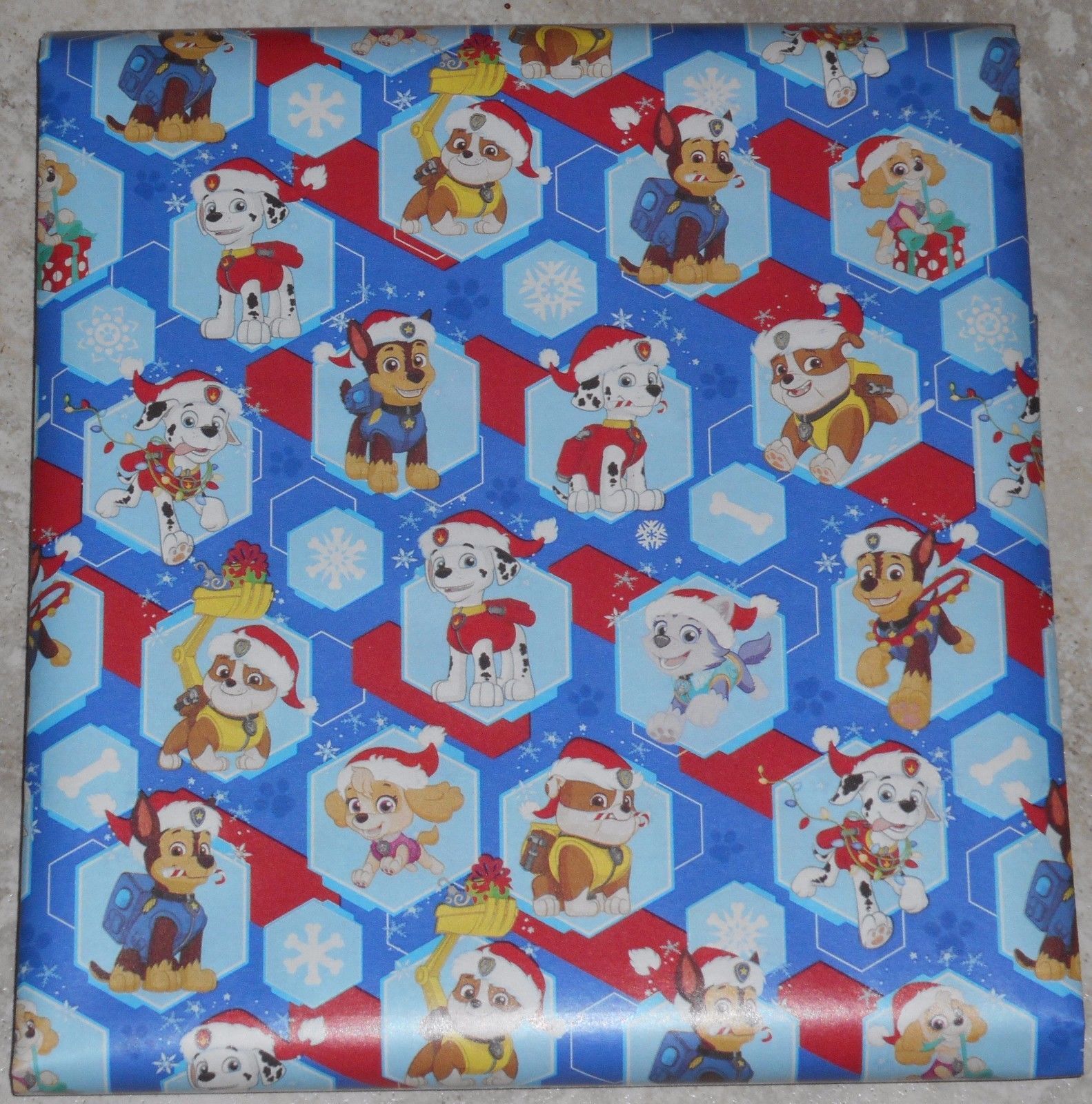 Paw Patrol Christmas Wrapping Paper 